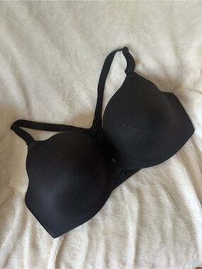 Soma black embliss front close racerback bra wireless 40D